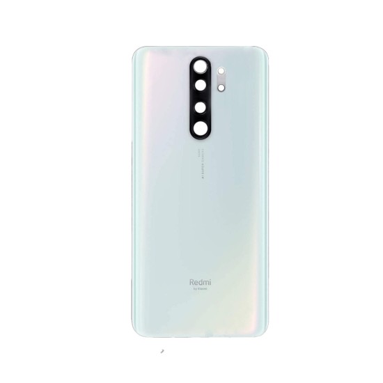 Tapa Trasera+Lente de Cámara Xiaomi Redmi Note 8 Pro Blanco